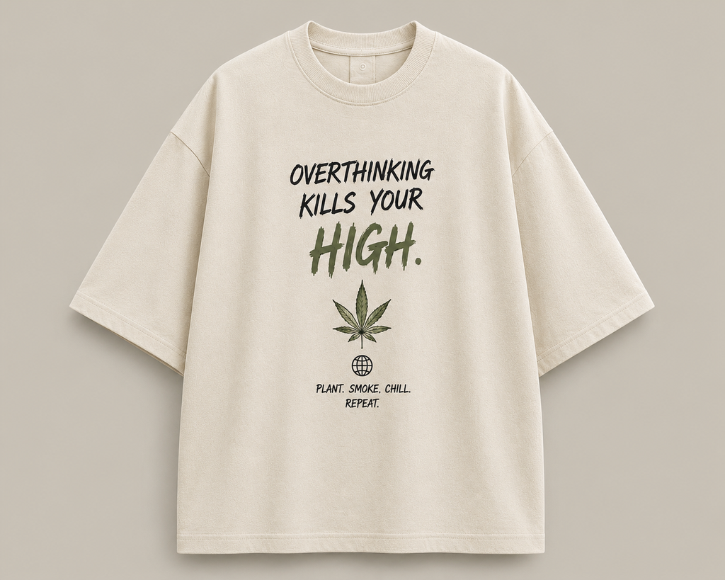911 Keep It Green Korean Oversized T-Shirt