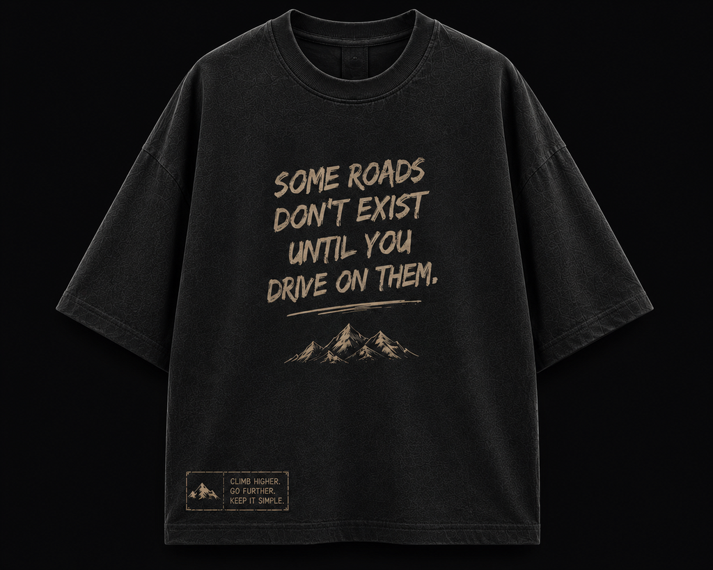 911 Built for Roads Oversized Drop Shoulder T-Shirt