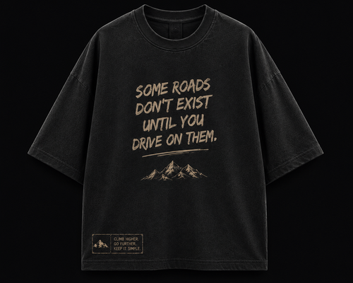 911 Built for Roads Oversized Drop Shoulder T-Shirt