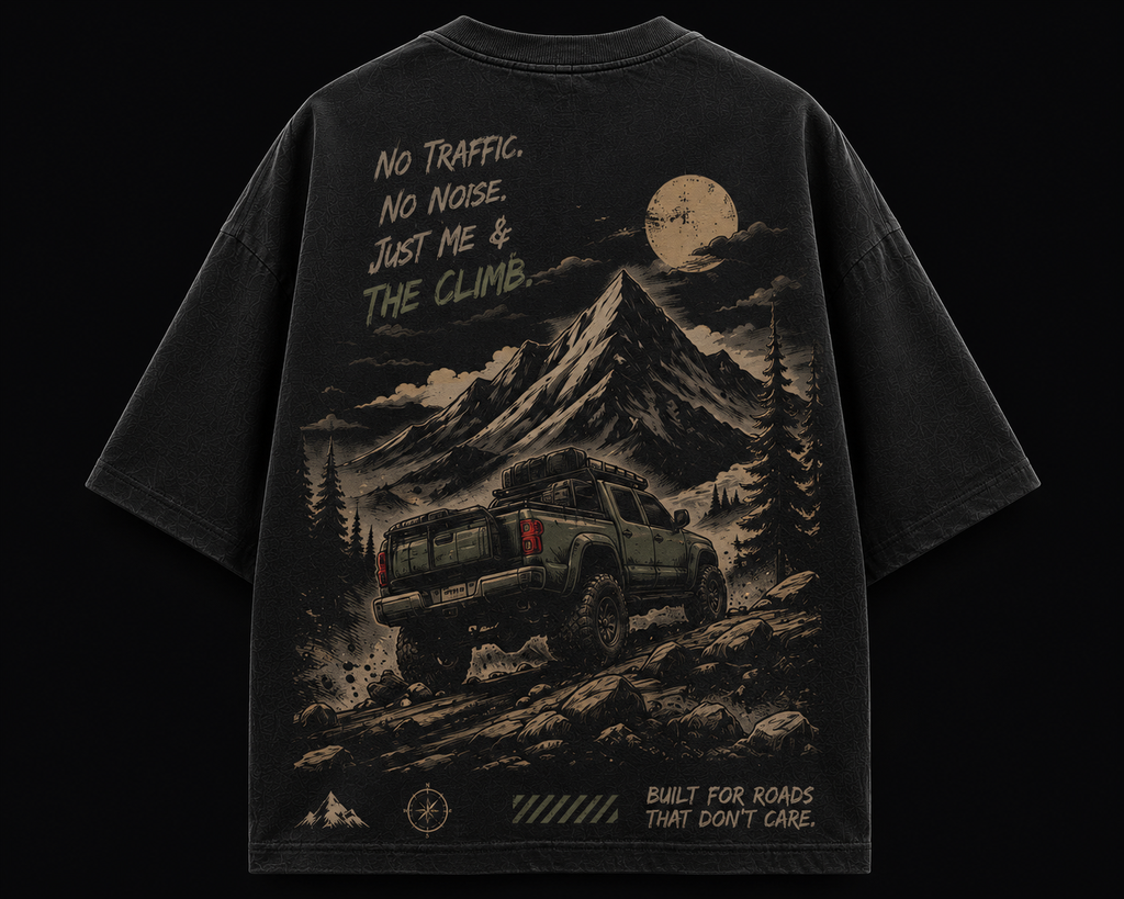 911 Built for Roads Oversized Drop Shoulder T-Shirt