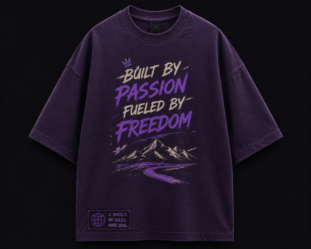 911 Built by Passion Oversized Drop Shoulder T-Shirt