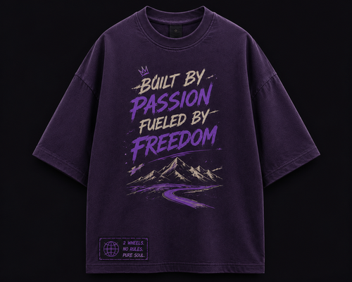 911 Built by Passion Oversized Drop Shoulder T-Shirt